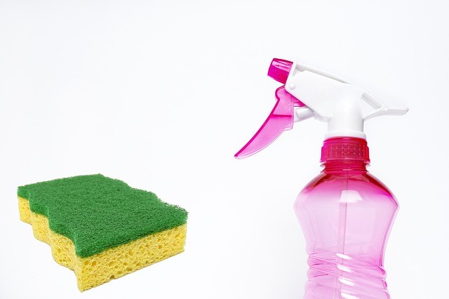 Cleansing with household chemicals