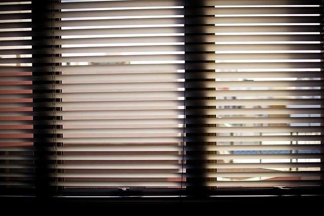 material of the blinds