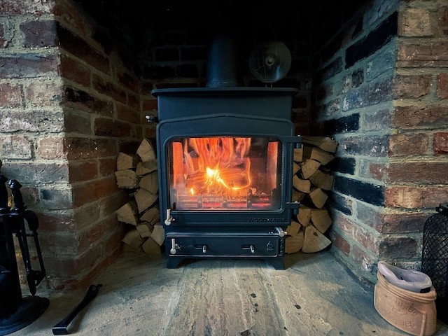 wood stove