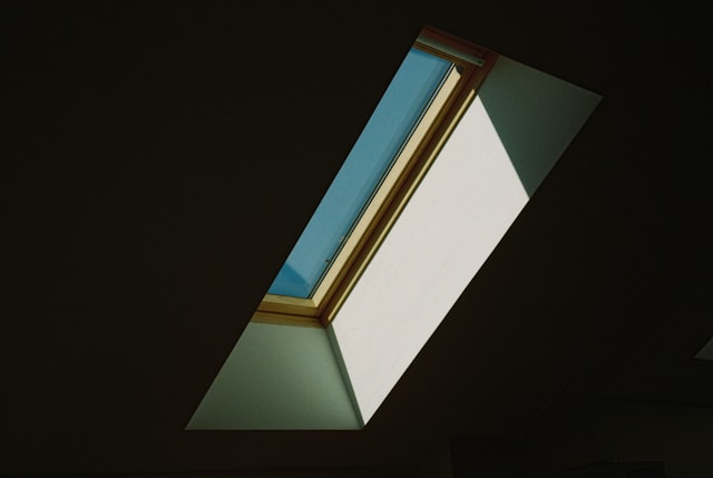 window in the roof